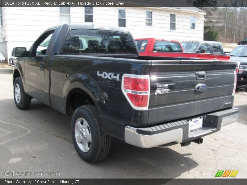 Tuxedo Black / Steel Grey 2014 Ford F150 XLT Regular Cab 4x4