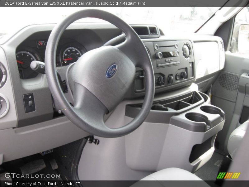 Pueblo Gold / Medium Flint 2014 Ford E-Series Van E350 XL Passenger Van