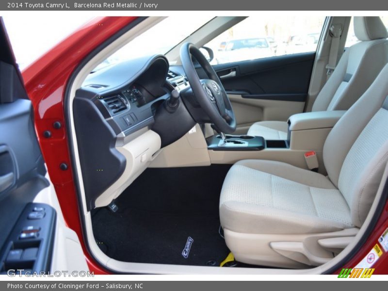 Barcelona Red Metallic / Ivory 2014 Toyota Camry L