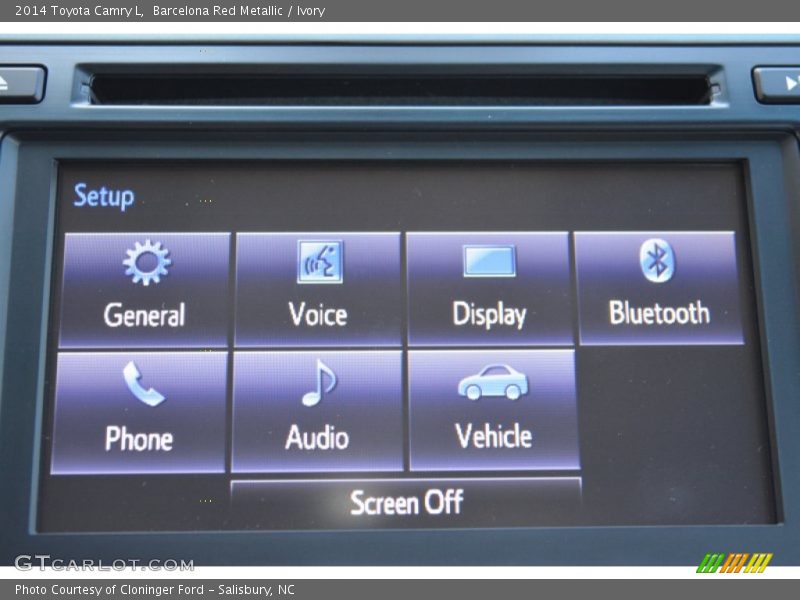 Barcelona Red Metallic / Ivory 2014 Toyota Camry L