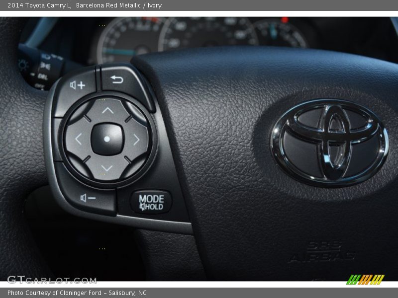 Barcelona Red Metallic / Ivory 2014 Toyota Camry L