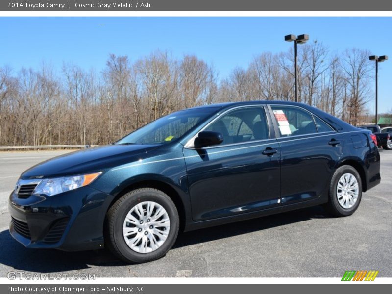 Cosmic Gray Metallic / Ash 2014 Toyota Camry L