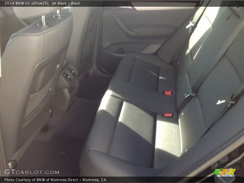 Jet Black / Black 2014 BMW X3 xDrive35i