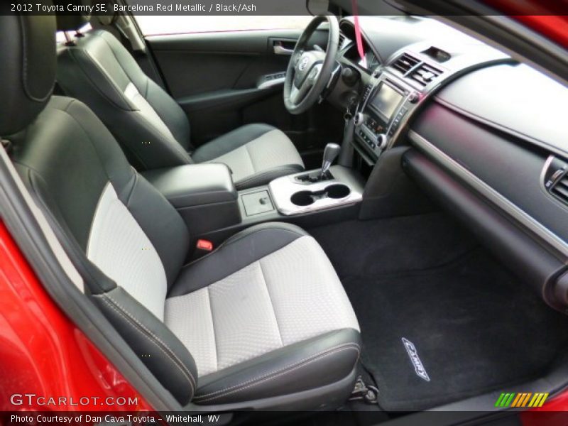 Barcelona Red Metallic / Black/Ash 2012 Toyota Camry SE