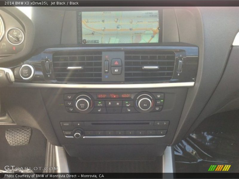 Jet Black / Black 2014 BMW X3 xDrive35i