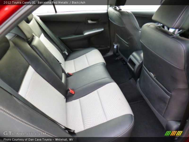 Barcelona Red Metallic / Black/Ash 2012 Toyota Camry SE