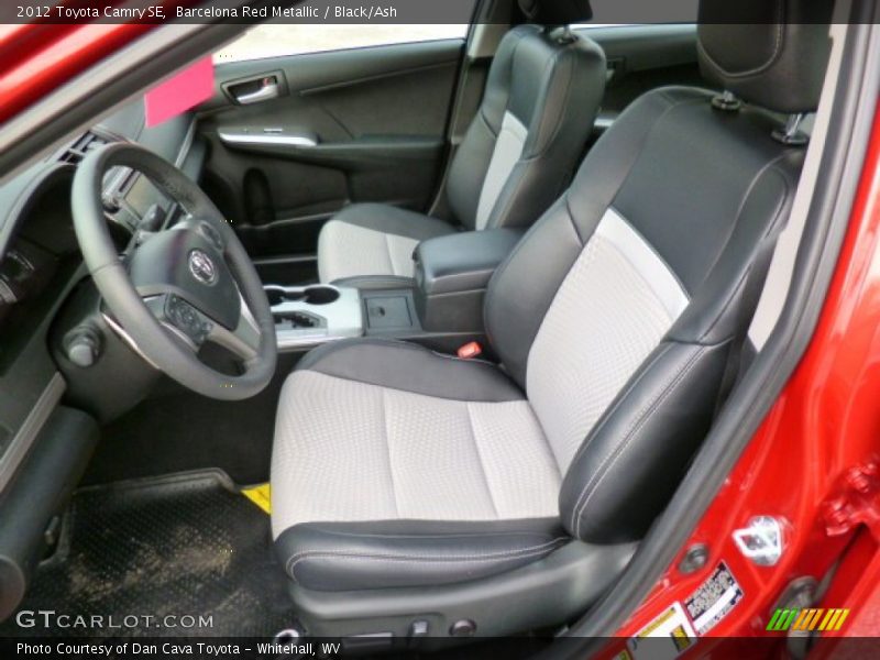 Barcelona Red Metallic / Black/Ash 2012 Toyota Camry SE