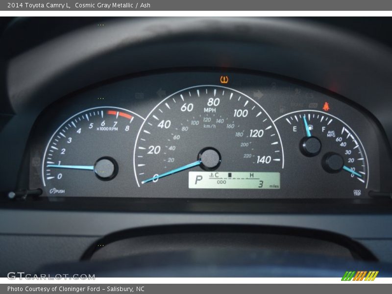 Cosmic Gray Metallic / Ash 2014 Toyota Camry L