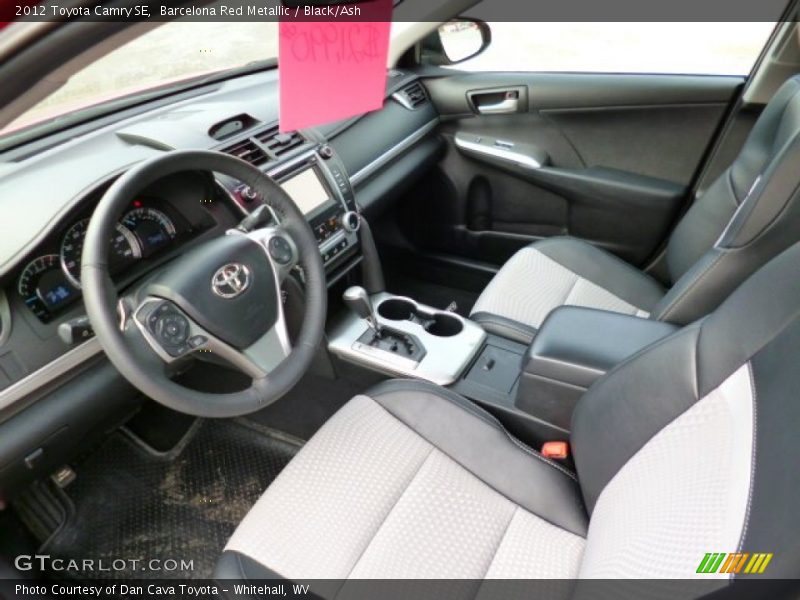 Barcelona Red Metallic / Black/Ash 2012 Toyota Camry SE