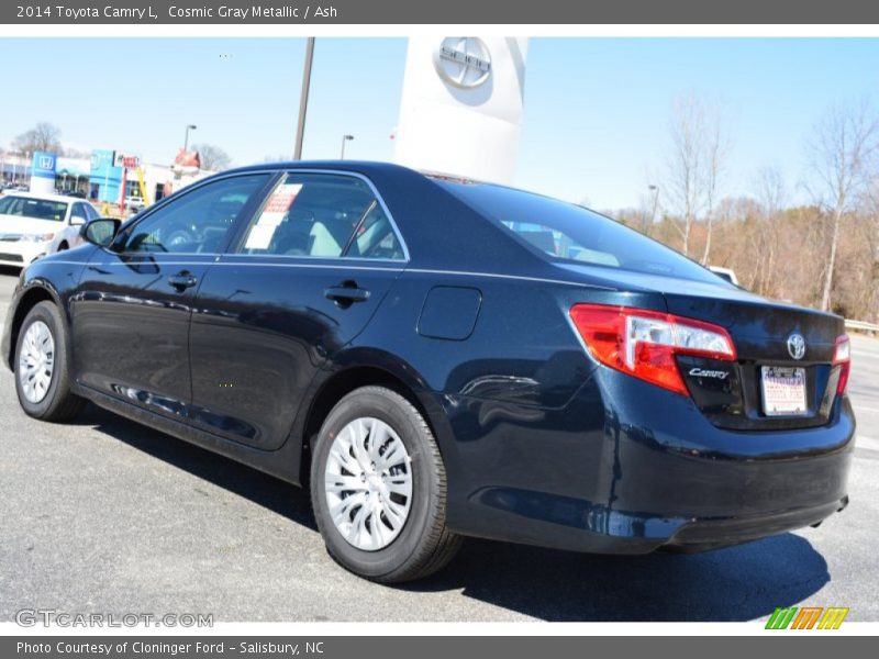 Cosmic Gray Metallic / Ash 2014 Toyota Camry L