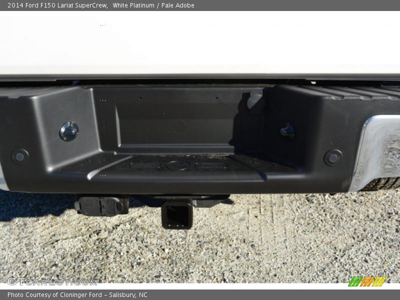 White Platinum / Pale Adobe 2014 Ford F150 Lariat SuperCrew
