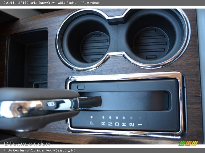 White Platinum / Pale Adobe 2014 Ford F150 Lariat SuperCrew