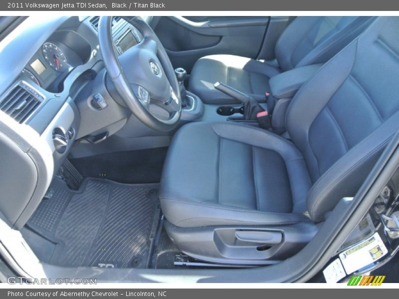 Black / Titan Black 2011 Volkswagen Jetta TDI Sedan