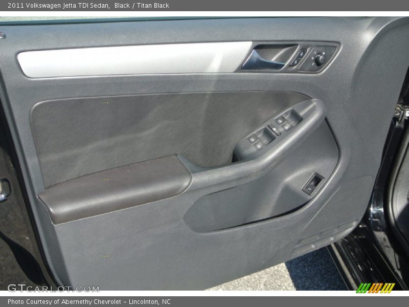 Black / Titan Black 2011 Volkswagen Jetta TDI Sedan