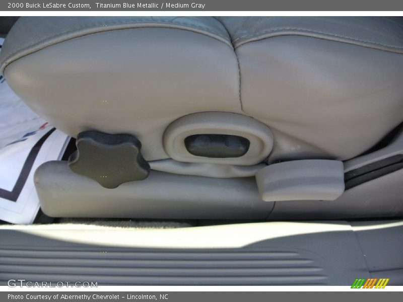 Titanium Blue Metallic / Medium Gray 2000 Buick LeSabre Custom