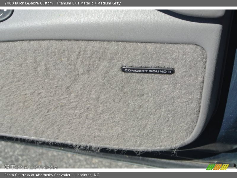 Titanium Blue Metallic / Medium Gray 2000 Buick LeSabre Custom