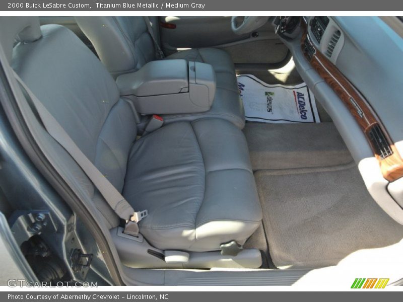 Titanium Blue Metallic / Medium Gray 2000 Buick LeSabre Custom