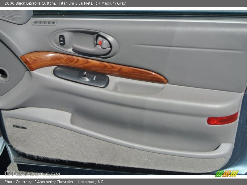 Titanium Blue Metallic / Medium Gray 2000 Buick LeSabre Custom