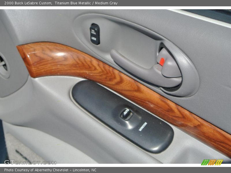 Titanium Blue Metallic / Medium Gray 2000 Buick LeSabre Custom