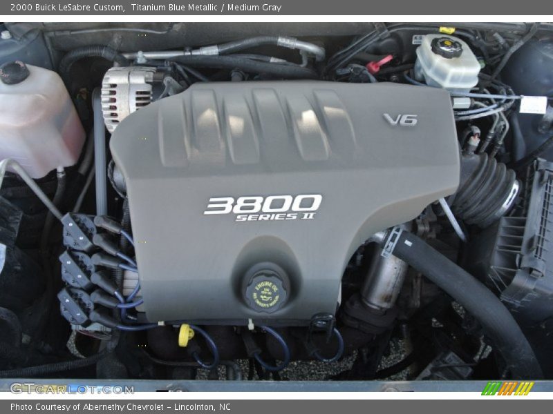 Titanium Blue Metallic / Medium Gray 2000 Buick LeSabre Custom