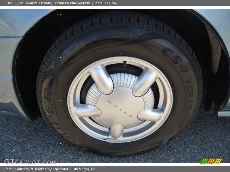 Titanium Blue Metallic / Medium Gray 2000 Buick LeSabre Custom