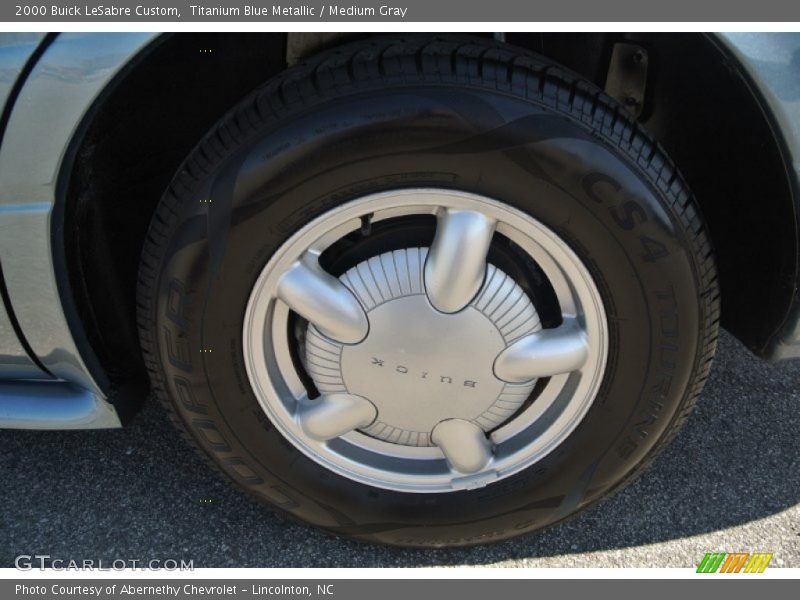 Titanium Blue Metallic / Medium Gray 2000 Buick LeSabre Custom