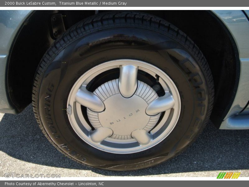 Titanium Blue Metallic / Medium Gray 2000 Buick LeSabre Custom