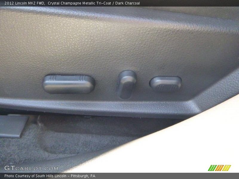 Crystal Champagne Metallic Tri-Coat / Dark Charcoal 2012 Lincoln MKZ FWD
