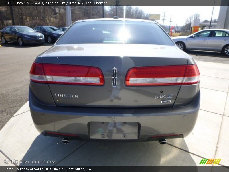 Sterling Gray Metallic / Dark Charcoal 2012 Lincoln MKZ AWD