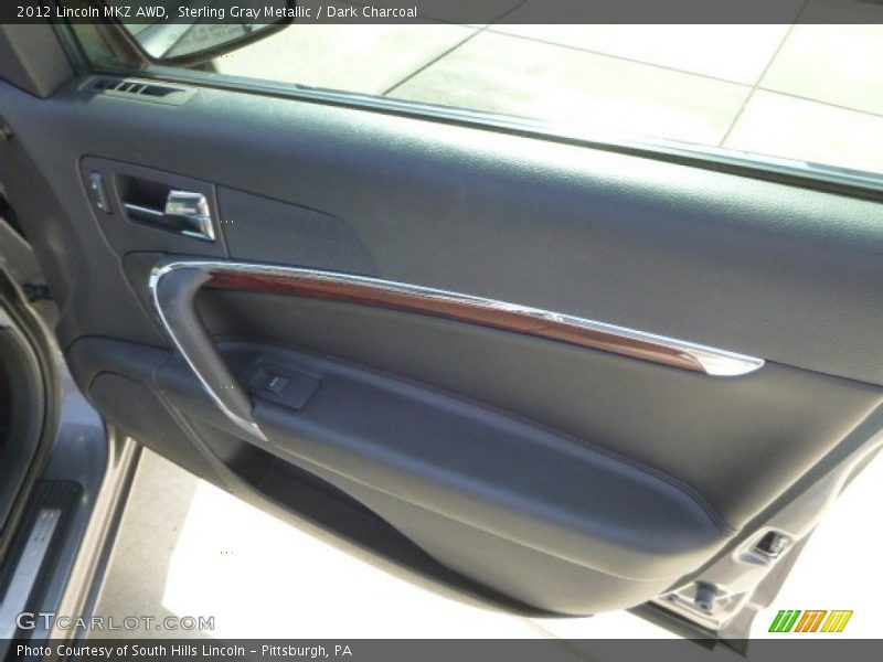 Sterling Gray Metallic / Dark Charcoal 2012 Lincoln MKZ AWD
