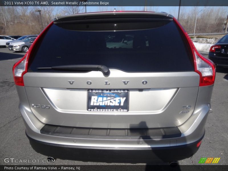 Seashell Metallic / Sandstone Beige 2011 Volvo XC60 T6 AWD