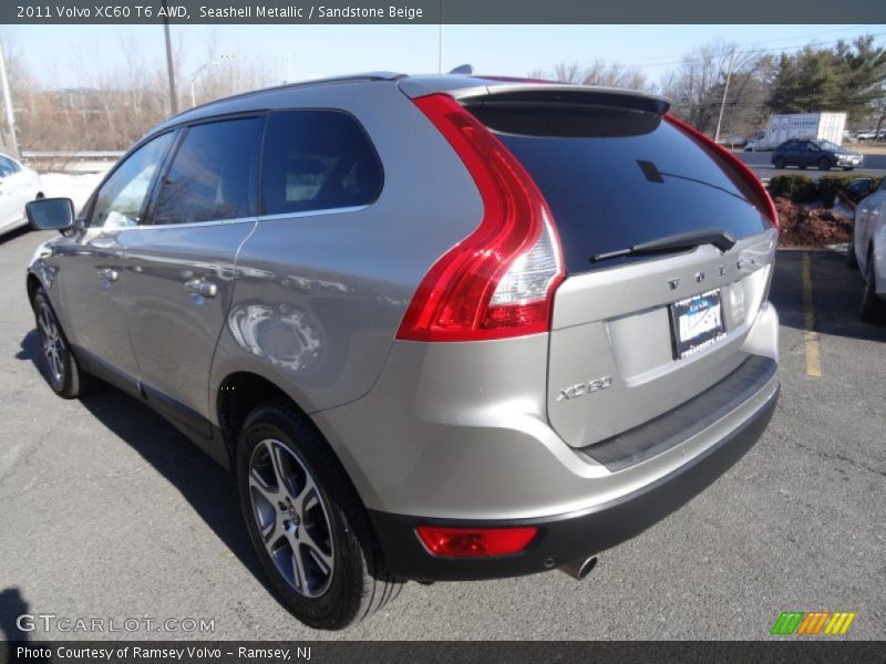 Seashell Metallic / Sandstone Beige 2011 Volvo XC60 T6 AWD