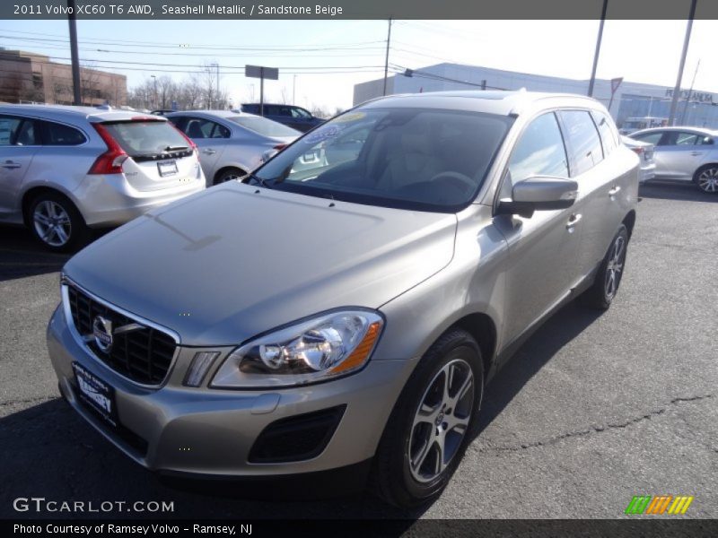 Seashell Metallic / Sandstone Beige 2011 Volvo XC60 T6 AWD