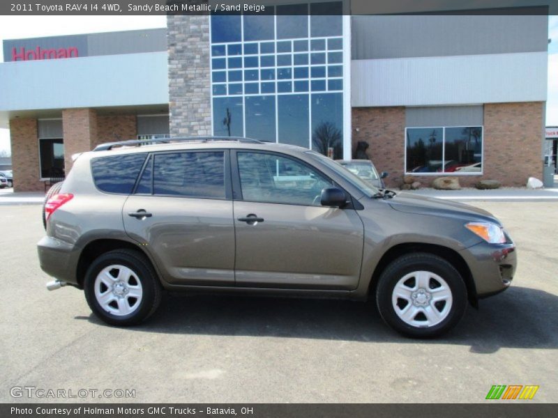 Sandy Beach Metallic / Sand Beige 2011 Toyota RAV4 I4 4WD