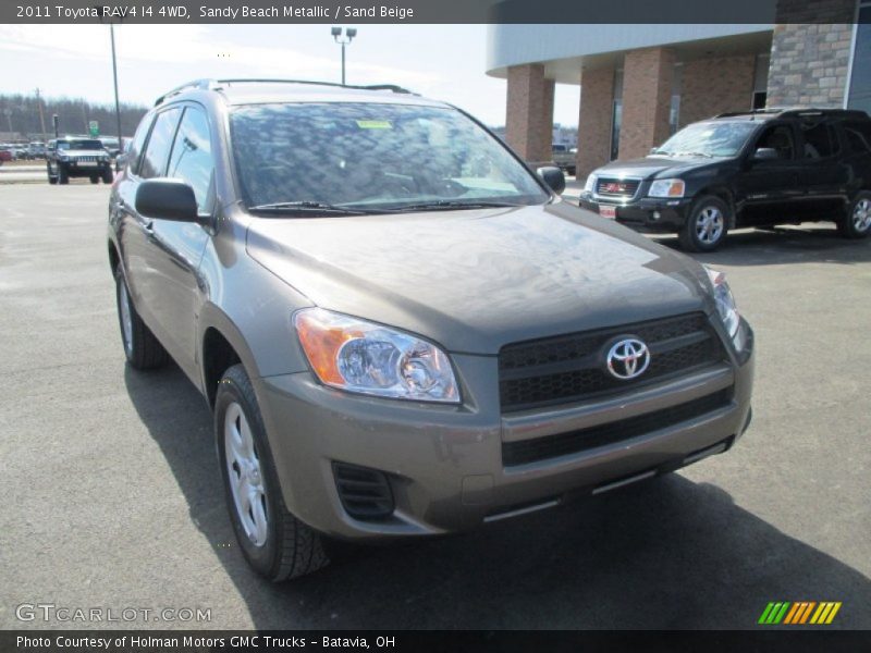 Sandy Beach Metallic / Sand Beige 2011 Toyota RAV4 I4 4WD