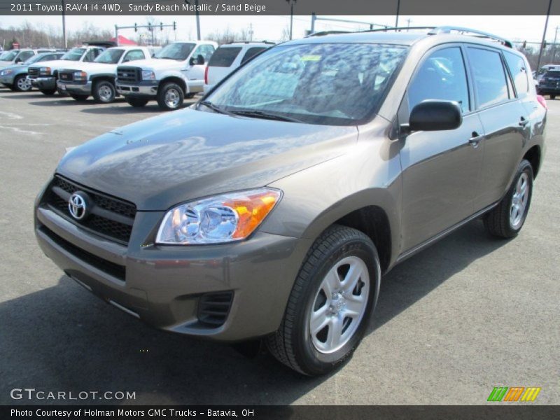 Sandy Beach Metallic / Sand Beige 2011 Toyota RAV4 I4 4WD