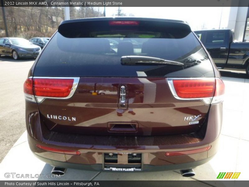 Cinnamon Metallic / Medium Light Stone 2012 Lincoln MKX AWD