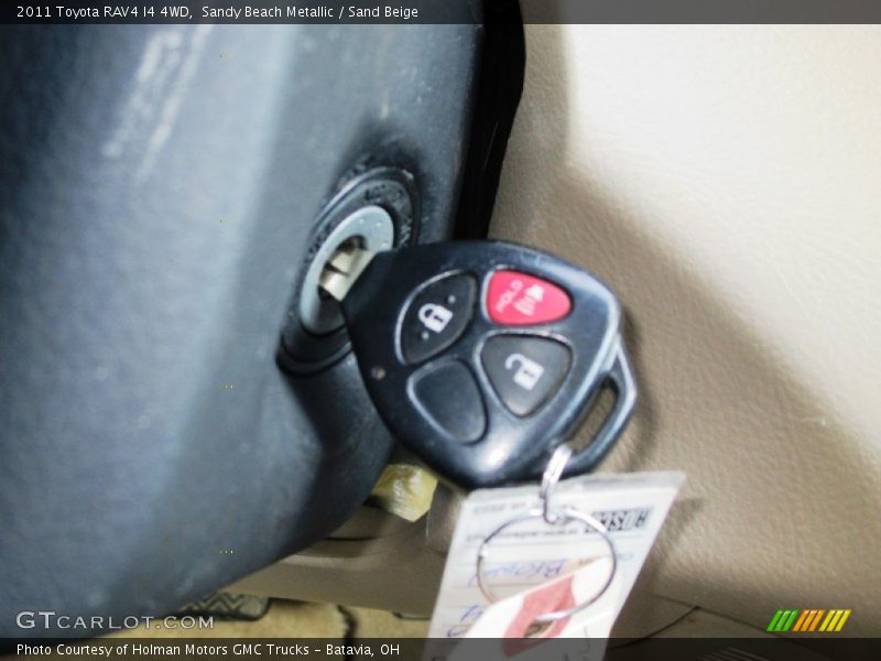 Sandy Beach Metallic / Sand Beige 2011 Toyota RAV4 I4 4WD