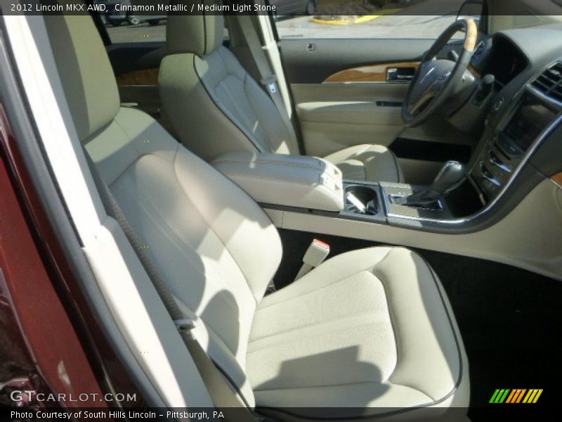 Cinnamon Metallic / Medium Light Stone 2012 Lincoln MKX AWD