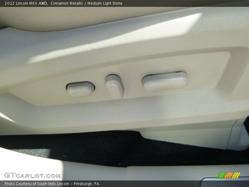 Cinnamon Metallic / Medium Light Stone 2012 Lincoln MKX AWD