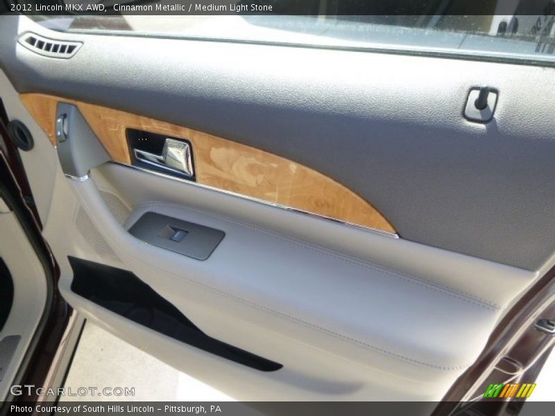 Cinnamon Metallic / Medium Light Stone 2012 Lincoln MKX AWD