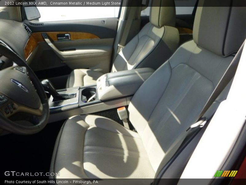 Cinnamon Metallic / Medium Light Stone 2012 Lincoln MKX AWD