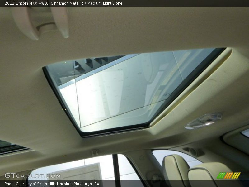 Cinnamon Metallic / Medium Light Stone 2012 Lincoln MKX AWD