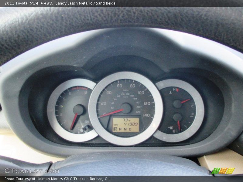 Sandy Beach Metallic / Sand Beige 2011 Toyota RAV4 I4 4WD