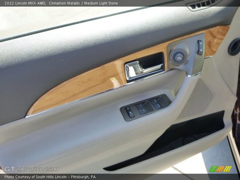 Cinnamon Metallic / Medium Light Stone 2012 Lincoln MKX AWD