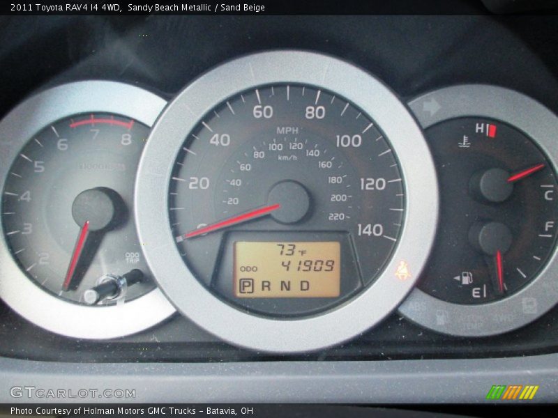 Sandy Beach Metallic / Sand Beige 2011 Toyota RAV4 I4 4WD