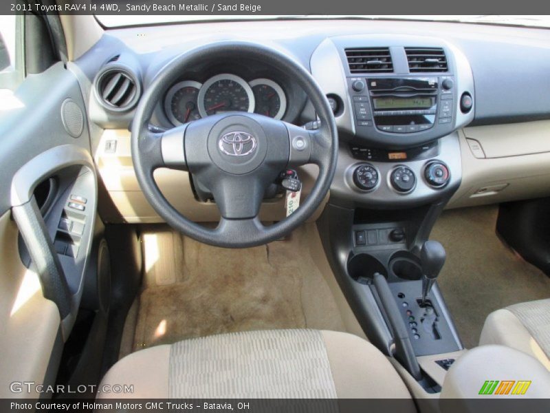 Sandy Beach Metallic / Sand Beige 2011 Toyota RAV4 I4 4WD