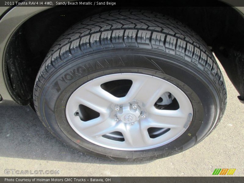 Sandy Beach Metallic / Sand Beige 2011 Toyota RAV4 I4 4WD