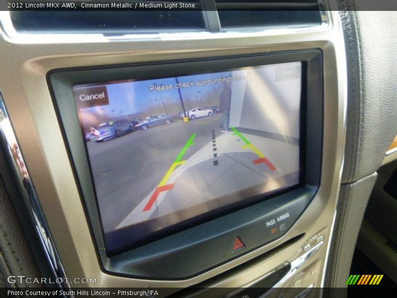 Cinnamon Metallic / Medium Light Stone 2012 Lincoln MKX AWD