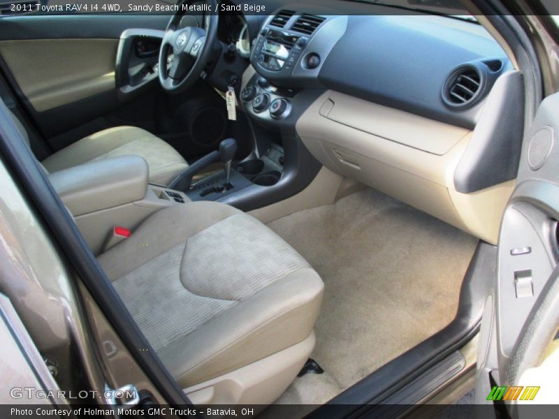 Sandy Beach Metallic / Sand Beige 2011 Toyota RAV4 I4 4WD